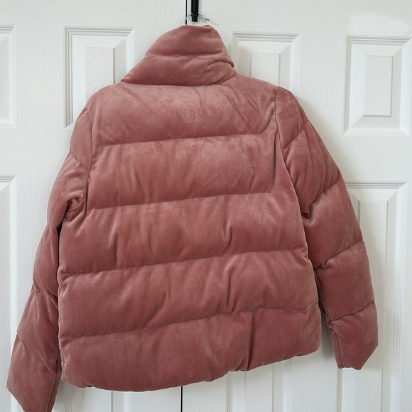 abercrombie and fitch velvet puffer jacket - Picture 5 of 5